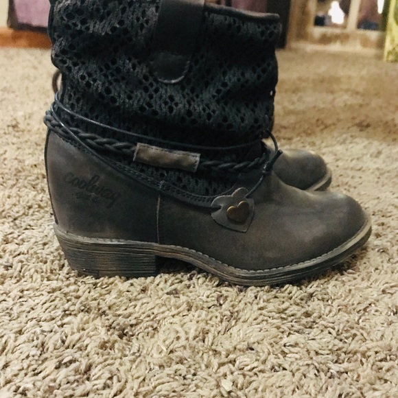 Coolway Leather Short Boots - Picture 6 of 11